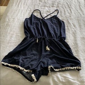 Yado dark blue romper